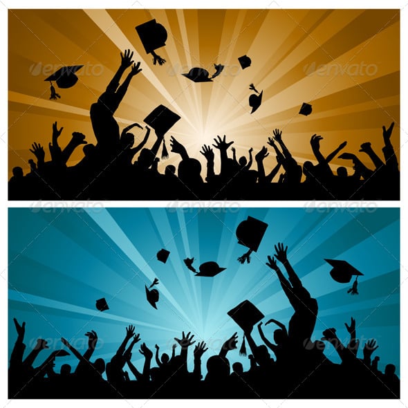 Graduation Graphics, Designs & Templates | GraphicRiver