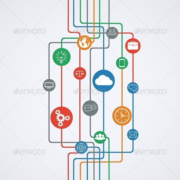 Network Graphics, Designs & Templates | GraphicRiver