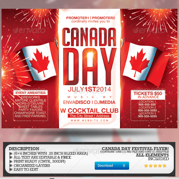 Canada Graphics, Designs & Templates | GraphicRiver