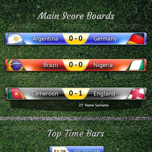 Score Graphics, Designs & Templates | GraphicRiver