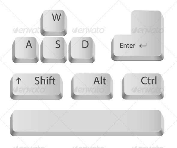 Keyboards Graphics, Designs & Templates | GraphicRiver