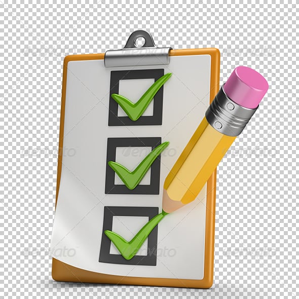 Checklist Graphics, Designs & Templates | GraphicRiver