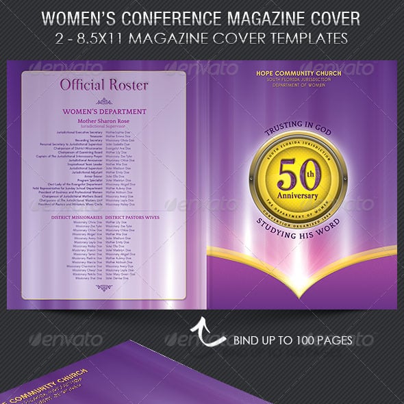 Conference Booklet Stationery and Design Templates
