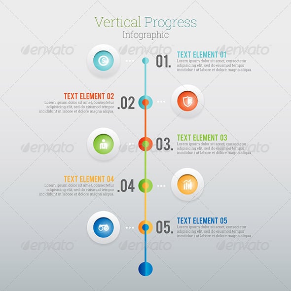Infographic Vertical Vertical Infographic Templates From GraphicRiver