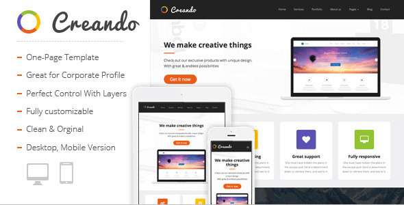 Creando - Creative Muse Template - Creative Muse Templates