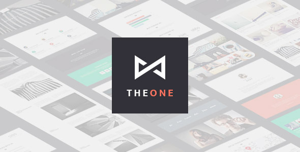 THEONE - Parallax Onepage WordPress Theme - Portfolio Creative