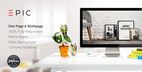 EPIC - Responsive Multipurpose Template - Portfolio Creative