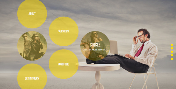 Circle - Creative Muse Template - Creative Muse Templates