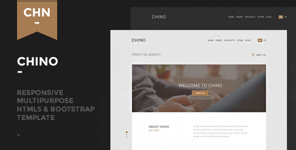 Chino - Responsive Multipurpose Template - Corporate Site Templates