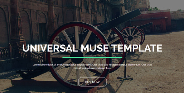 Universal - Creative Muse Template - Corporate Muse Templates