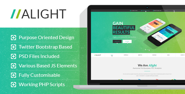 Alight - Multipurpose HTML Template - Marketing Corporate