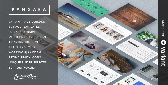 Pangaea | Multi-Purpose Template with Page Builder - Creative Site Templates