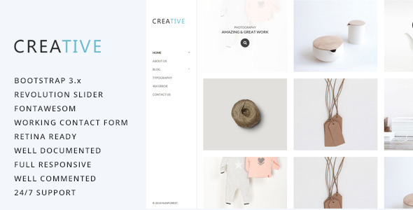 Creative - Photography HTML5 Template - Photography Creative