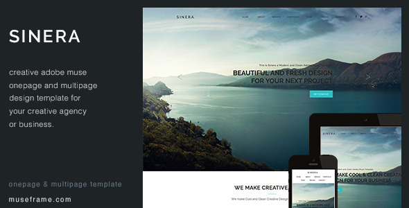 Sinera - Creative Muse Template - Creative Muse Templates