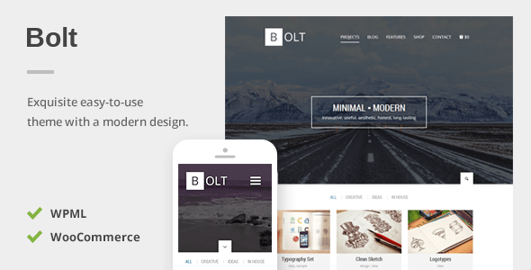 Bolt - A Delightful Responsive WordPress Theme - Miscellaneous WordPress