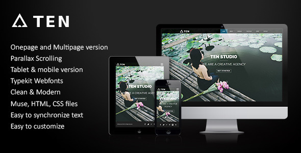 Ten Creative Muse Template - Creative Muse Templates