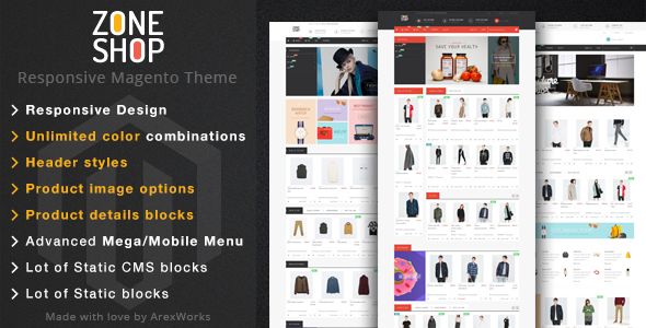Zoneshop - Multipurpose Responsive Magento Theme - Shopping Magento
