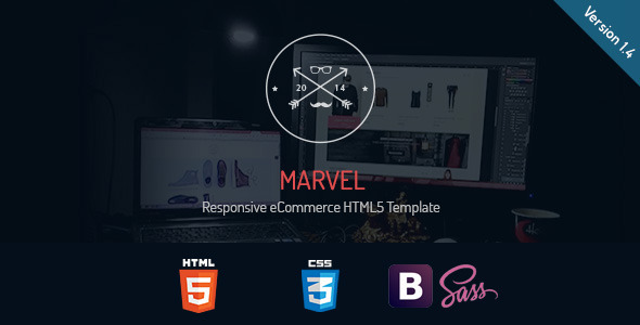 Marvel - Responsive eCommerce HTML5 Template - Shopping Retail