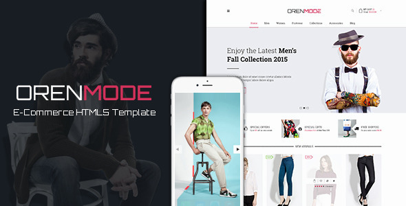 OrenMode - Ecommerce HTML5 Template - Shopping Retail