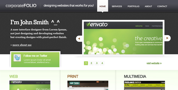 corporate folio - Portfolio Creative