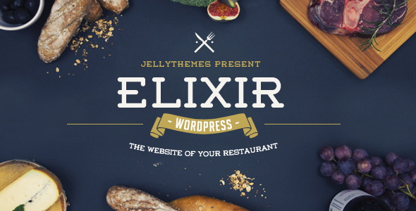 Elixir - Restaurant WordPress Theme - Restaurants & Cafes Entertainment