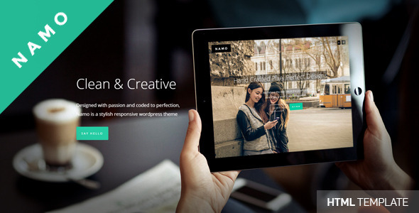 NAMO - Creative Multi-Purpose HTML5 Theme - Creative Site Templates