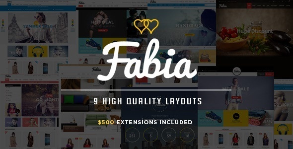 Fabia - Restaurant Responsive Magento Theme - Shopping Magento