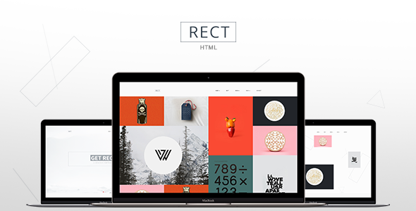RECT - Portfolio HTML Template - Portfolio Creative