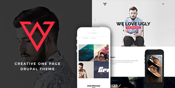 Viska - Creative One Page Drupal Theme - Portfolio Creative