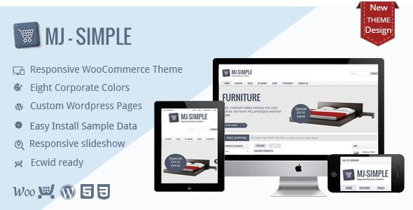 MJ Simple - Responsive WooCommerce theme - WooCommerce eCommerce
