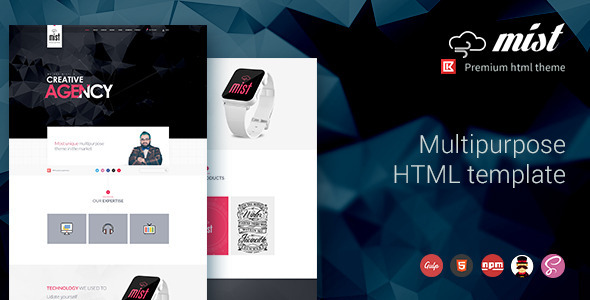 Mist | Multipurpose HTML Template - Business Corporate