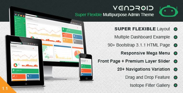 Super Flexible Multipurpose Admin Template - Admin Templates Site Templates