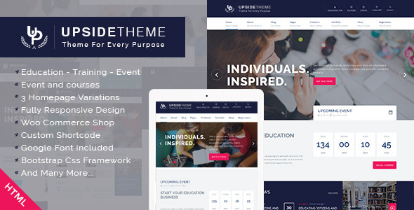 Upside - Multi Purpose HTML5 Template - Corporate Site Templates