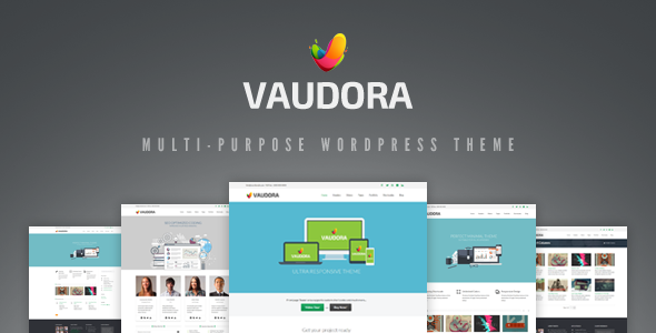Vaudora Responsive WordPress Theme - Business Corporate