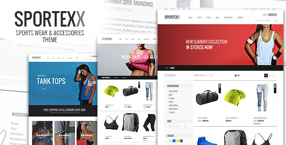 Sportexx - Gym Fashion WooCommerce Theme - WooCommerce eCommerce
