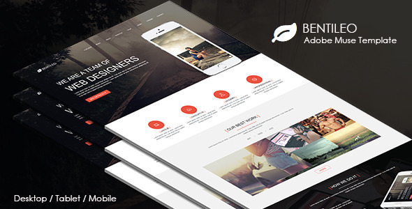 Bentileo - Multipurpose Muse Template - Creative Muse Templates