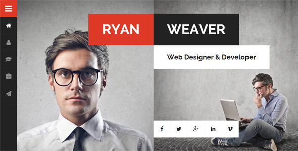 Divergent - Personal Vcard Resume WordPress Theme - Portfolio Creative