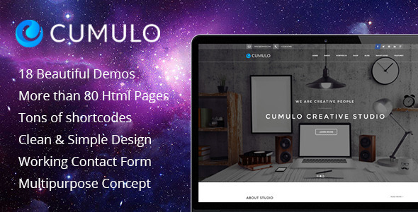 Cumulo - Multipurpose HTML Theme - Creative Site Templates