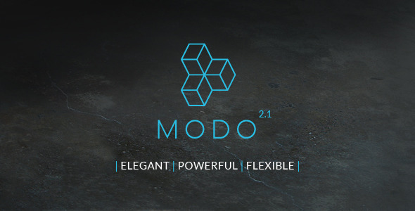 MODO Multi-Purpose Responsive Theme - Creative WordPress