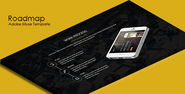 Roadmap - Multipurpose Muse Template - Corporate Muse Templates