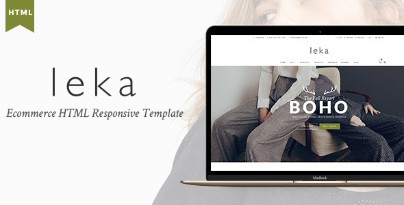 Leka - Ecommerce HTML Responsive Template - Fashion Retail