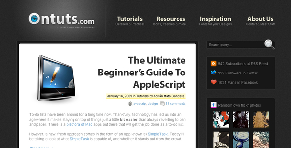 Ontuts - Creative Site Templates