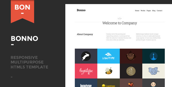 Bonno - Responsive Multipurpose Template - Corporate Site Templates