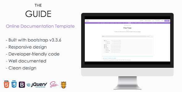 TheGuide - Online Documentation Template - Software Technology