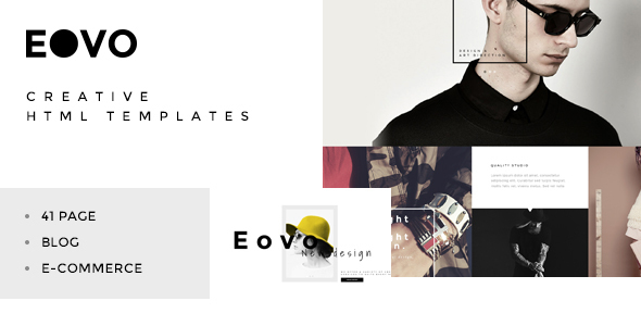 EOVO - Creative HTML5 Responsive Template - Creative Site Templates