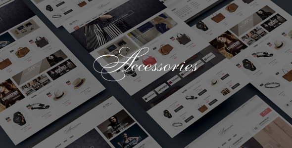 Accessories - Bootstrap HTML5 eCommerce Template - Fashion Retail