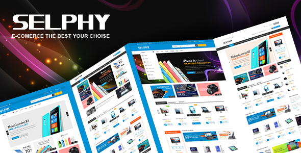 Selphy - Electronics Store eCommerce HTML Template - Electronics Technology