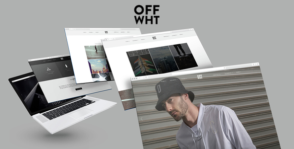 Off Wht Muse Template - Creative Muse Templates