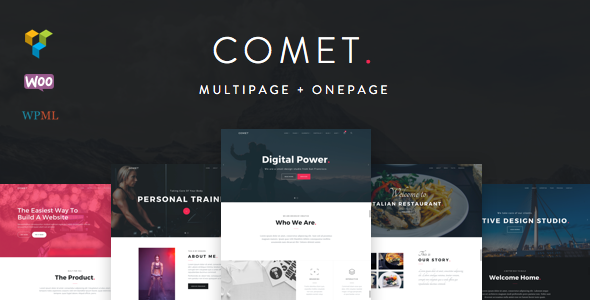 Comet - Creative Multi-Purpose WordPress Theme - Creative WordPress
