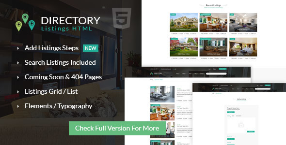 Directory Point Multipurpose Html Template - Corporate Site Templates